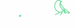 Logo Nom d'oiseau blanc